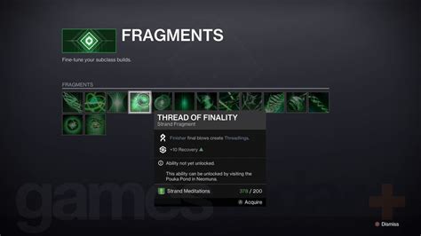 How to unlock Destiny 2 Strand Subclasses, Aspects, and Fragments ...