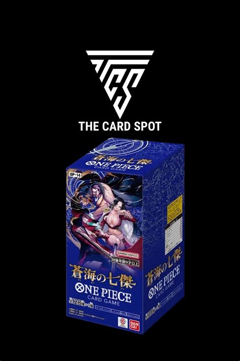 OP14 The Azure Sea's Seven Booster Box - One Piece TCG – THE CARD SPOT