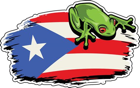 6 2 Puerto Rico Rican Pr Flag Shield Decal Badge Vinyl Hard Hat Sticker Car Bumper