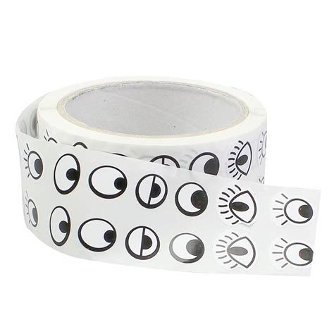Eye Stickers Black Pack Of 2000 Wiggle Eyes Cleverpatch Art