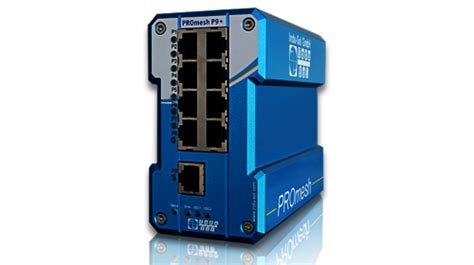 Promesh P9 Managed Switch For Industrial Automation