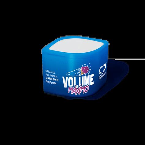 Bolinha Explosiva Volume Máximo Cápsula Sensibilizante 3 Unid Sexy Fantasy DSS Sex Shop