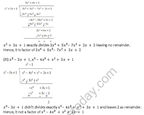 NCERT Solutions Class 10 Mathematics Chapter 2 Polynomials