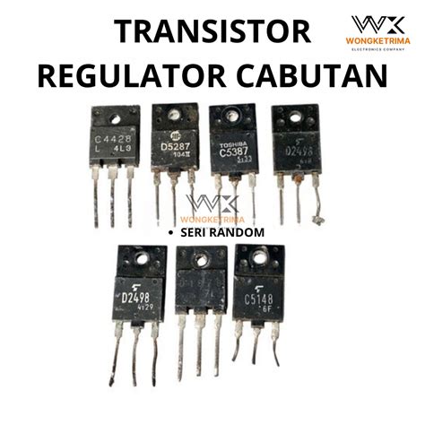 Jual Transistor Regulator Cabutan Ac Matic Smps Mesin Tv Monitor Crt