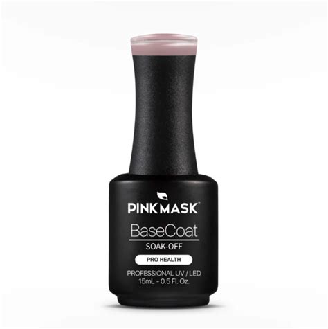 Base rubber sheer nude Pink Mask Distri Nails Insumos para uñas