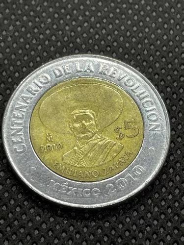 Moneda Conmemorativa De 5 Pesos Francisco Villa Mercadolibre