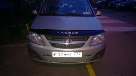 Мухобойка — Lada Ларгус, 1,6 л, 2014 года | аксессуары | DRIVE2