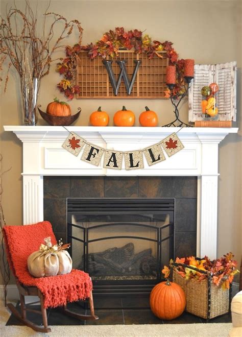 87 Exciting Fall Mantel Décor Ideas Shelterness