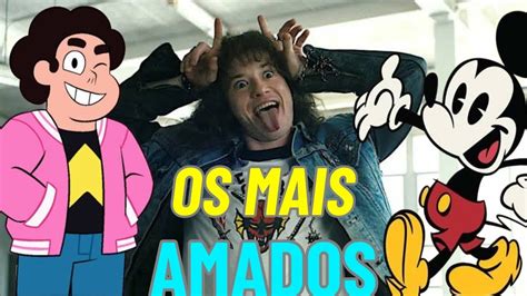 OS PERSONAGENS MAIS AMADOS DA CULTURA POP YouTube