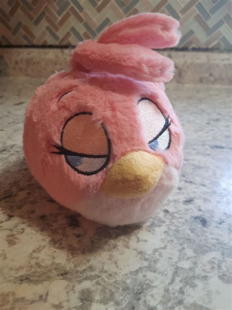 Angry Birds Plush Pink Bird