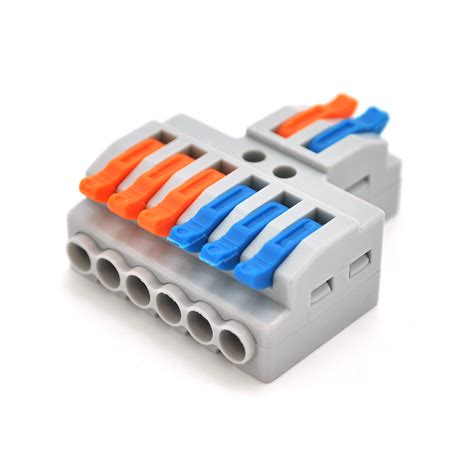 Клеммная колодка с нажимными зажимами 2х6-провода PCT-426 для ...