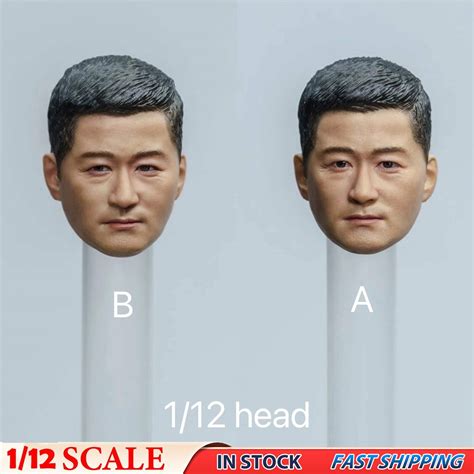 Model Asia Solider China Tough Guy Man Head Sculpt F Diy Hot Toys Figure Ebay