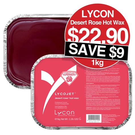 LYCON Hot Wax Kg Promo National Salon Supplies