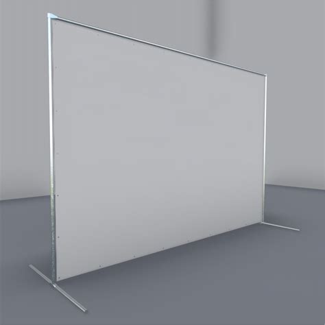 П - образная металлическая стойка для баннера 3 х 3 м в Москве за 12990 руб