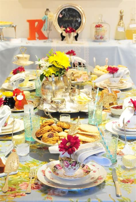 Baby Shower Afternoon Tea Ideas High Tea Party Baby Shower Ideas