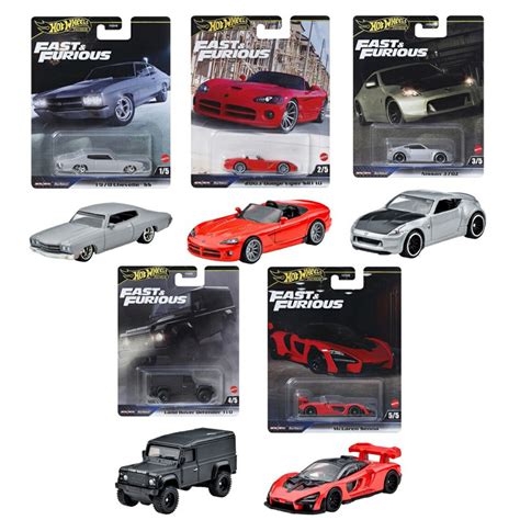 Mattel Hot Wheels Fast Furious Hnw