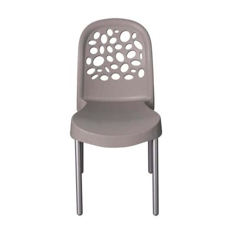 Cadeira Forte Pl Stico Deluxe P S Em Alum Nio Nude Forte Plastico M Veis De Cozinha