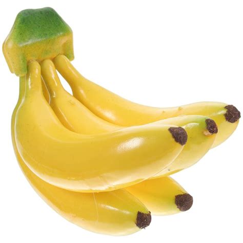 Fake Fruit Banana Cluster Artificial Fruit Foam Bananas Cluster Fake