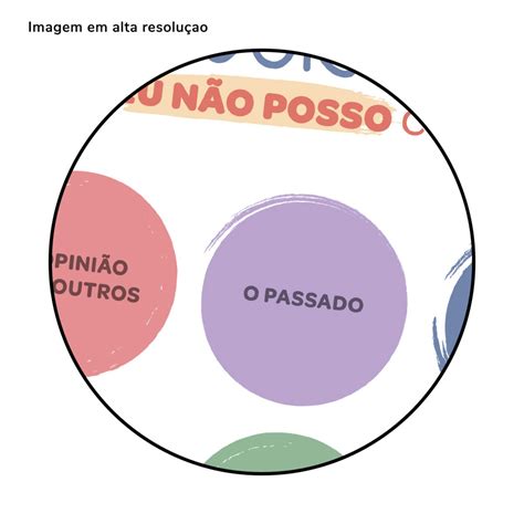 Quadro Educativo Psicologia Coisas Que Não Posso Controlar Elo7