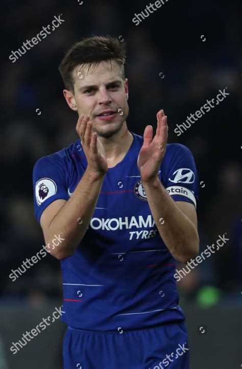 Captain Cesar Azpilicueta Chelsea Acknowledges Fans Editorial Stock Photo - Stock Image ...