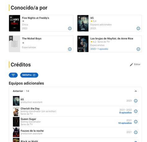 Gg Games On Twitter Noticias Fnaf Película Se Actualizó La Página De Imdb De La Peli Y Al