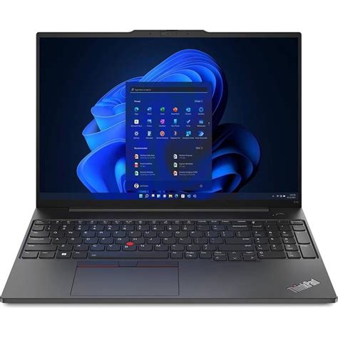 Lenovo ThinkPad E16 Gen 1 Business Laptop - Intel Core i7-13700H 16GB 512GB SSD 16" WUXGA IPS ...