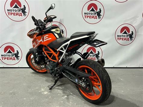 Купить б у KTM 390 Duke инжектор 6 передач в Химках оранжевый naked bike 2018 года на Авто ру