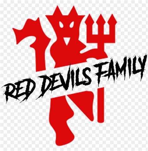 Manchester United Red Devil Logo PNG Transparent With Clear Background ...