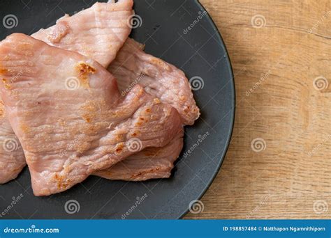 Fried Sun Dried Pork Stock Photo Image Of Gourmet Delicious