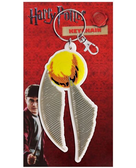 Llavero Con Gancho Harry Potter Snitch Dorada Gameplanet