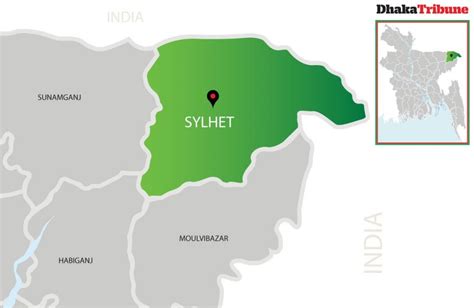 Sylhet District Map