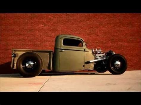 Chopped Ford Pickup Truck Traditional Hot Rod Burn Out HAMB SCTA Teaser Film FOR SALE