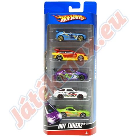 Hot Wheels Hot Tunerz 1 64 kisautók 5db os szett Mattel Hot Wheels Fiú játékok Játékbolt