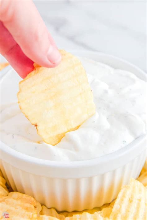 3 Ingredient Chip Dip Recipe - Take Two Tapas