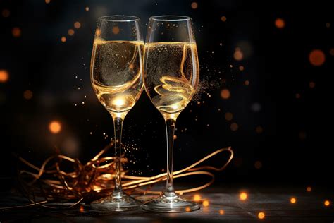 Holiday background with champagne glasses 29563660 Stock Photo at Vecteezy