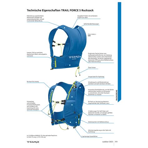C.A.M.P. Trail Force 5 - Trail running backpack | Free EU Delivery ...