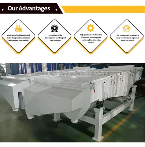 Fine Sieving Linear Vibrating Screen Sieve Machine For Granular
