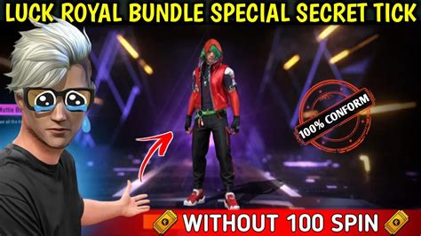 NEW GOLD ROYAL BUNDLE 1 SPIN TRICK CHILI HOTTIE BUNLDE IN FREE FIRE NEW