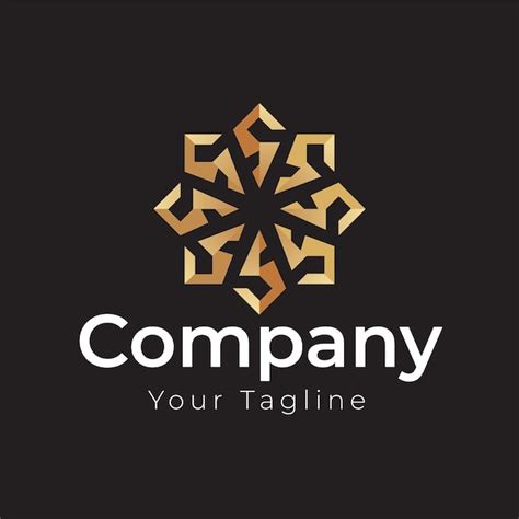 Premium Vector Modern Luxury Gold Logo