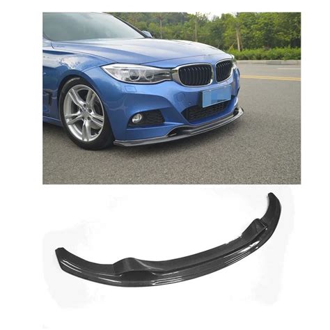 Carbon Fiber Front Bumper Lip Spoiler Chin For BMW 3 Series GT F34 M