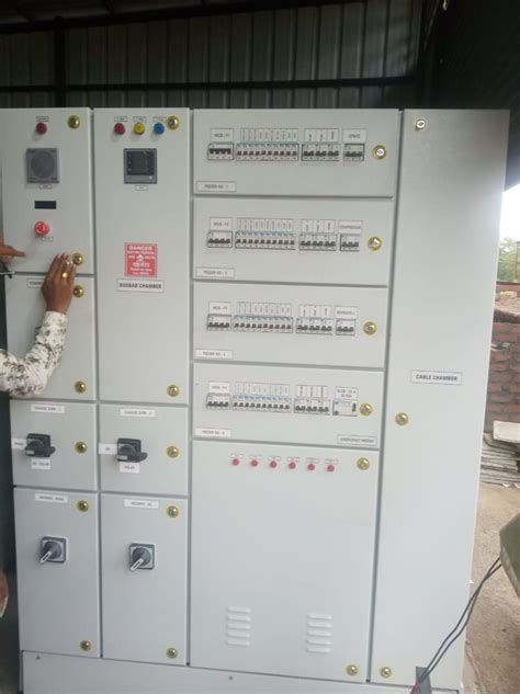 Three Phase 440 V Petrol Pump Electric Control Panel 3 HP At 50000