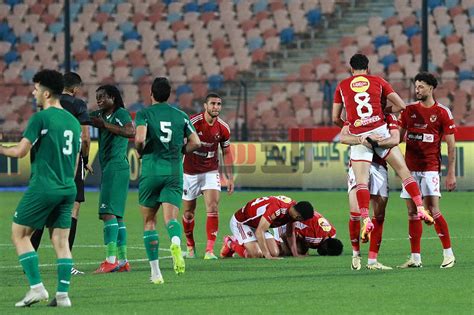 مباراة الأهلى والاتحاد السكندرى فى دورى نايل