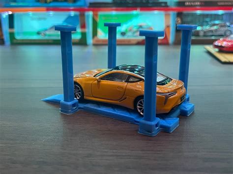 Hot Wheels Y Elevadores De Coches A Escala Archivo STL Gratis Para Cults