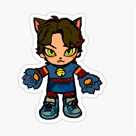 Catboy Jerma Rumble Sticker For Sale By Vainka139 Redbubble