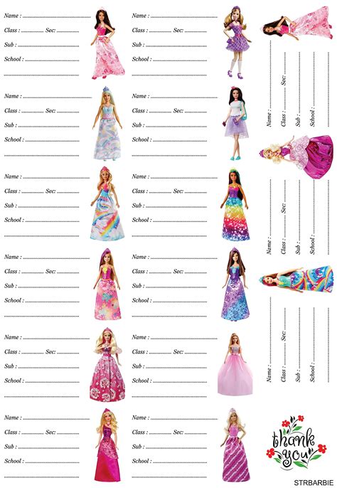 barbie  stickers