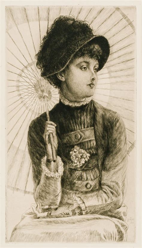 Lot James Jacques Joseph Tissot French 1836 1902 LÉté Etching