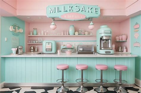 milkshake bar setup images    freepik