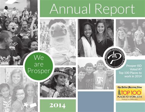 PISD Annual Report 2014 by Prosper Independent School District - Issuu