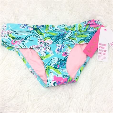 Lilly Pulitzer Swim Nwt Lilly Pulitzer Lagoon Sarong Hipster Bikini