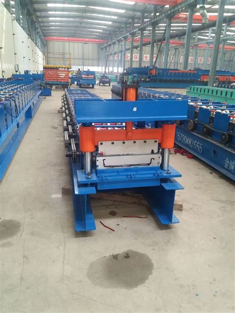 Hydraulic Decoiler Standing Seam Roofing Sheet Roll Forming Machine